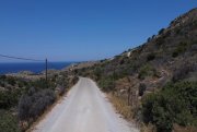 Kokkino Chorio Kreta, Kokkino Chorio: Ruhiges Hanggrundstück mit ewigem Meerblick zu verkaufen Grundstück kaufen